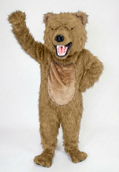 Bearcat Mascot (Polyfoam) - long fur Tan
