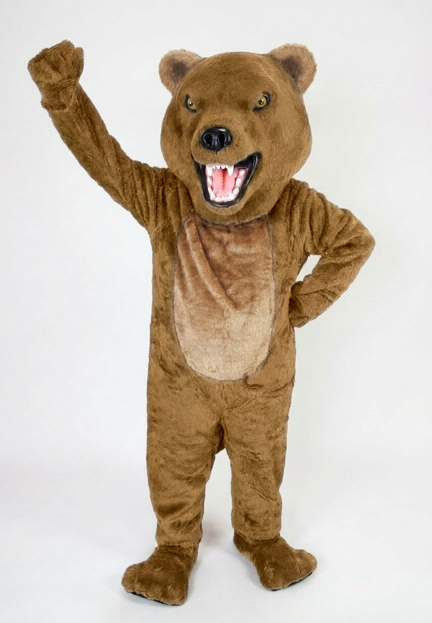 Bearcat Mascot (Polyfoam) - short fur Light Brown