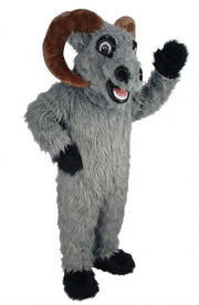 Bighorn Mascot - Long fur / Grey mascot costume