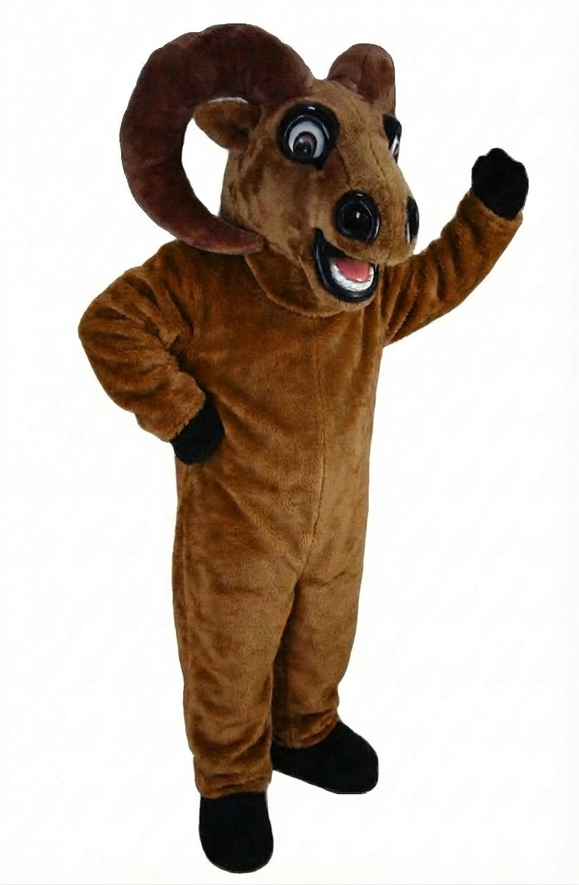 Bighorn Mascot - Medium fur / Brown mascot costume
