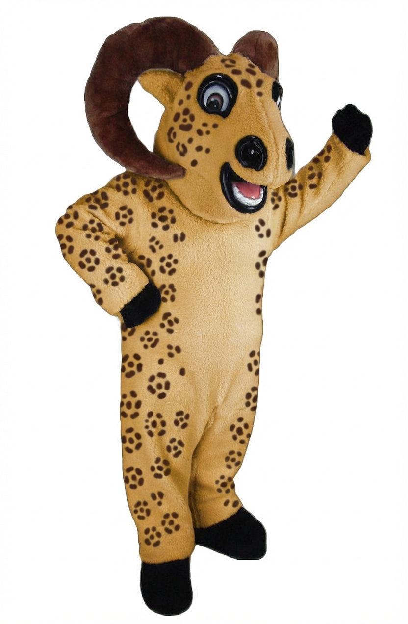 Bighorn Mascot - Short fur / Leopard mascot costume