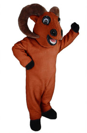 Bighorn Mascot - Short fur / Rust mascot costume