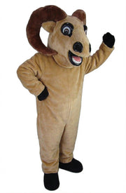 Bighorn Mascot - Short fur / Tan mascot costume