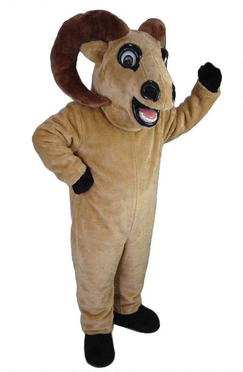Bighorn Mascot - Short fur / Tan mascot costume