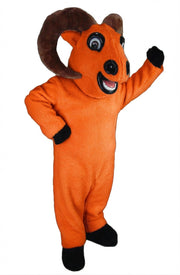 Bighorn Mascot - Short fur / Tiger Orange mascot costume