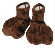 Chocolate Brown Bird Feet - plush mascot costume accessory | The Mascot Store