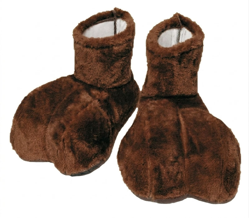Chocolate Brown Bird Feet - plush mascot costume accessory | The Mascot Store