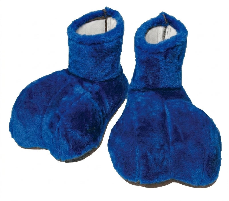 Royal blue Bird Feet - plush mascot costume accessory | The Mascot Store