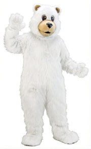 Black Bear Mascot (Thermolite)| Mascot-store.com - Long fur / White mascot costume