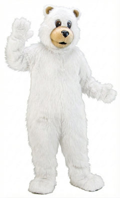 Black Bear Mascot (Thermolite)| Mascot-store.com - Long fur / White mascot costume