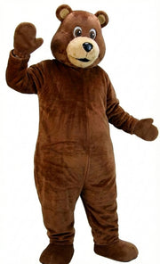 Black Bear Mascot (Thermolite)| Mascot-store.com - Medium fur / Brown mascot costume