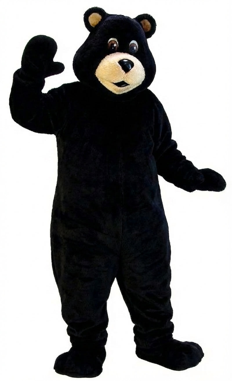 Black Bear Mascot (Thermolite)| Mascot-store.com - Short fur / Black mascot costume