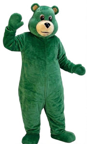 Black Bear Mascot (Thermolite)| Mascot-store.com - Short fur / Green mascot costume