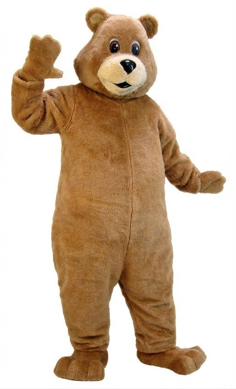 Black Bear Mascot (Thermolite)| Mascot-store.com - Short fur / Light Brown mascot costume