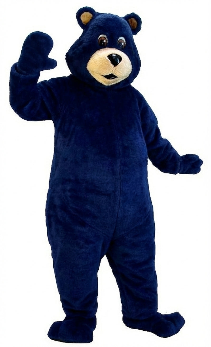 Black Bear Mascot (Thermolite)| Mascot-store.com - Short fur / Navy Blue mascot costume