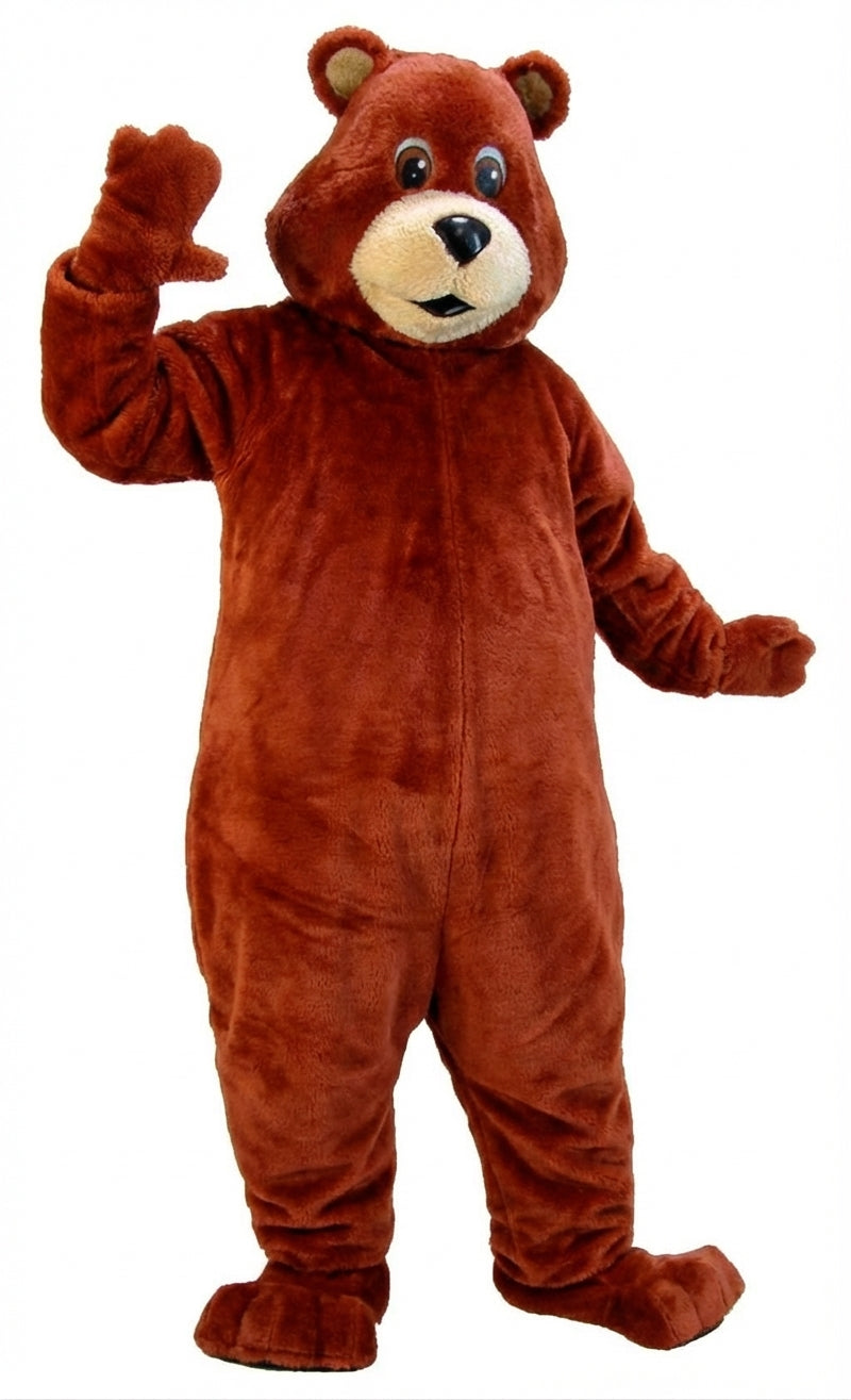 Black Bear Mascot (Thermolite)| Mascot-store.com - Short fur / Rust mascot costume