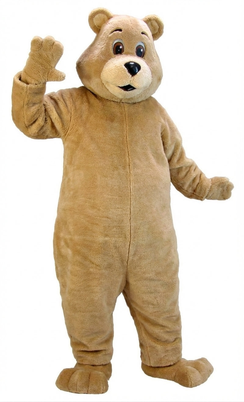 Black Bear Mascot (Thermolite)| Mascot-store.com - Short fur / Tan mascot costume