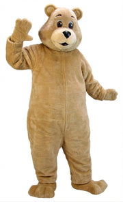 Black Bear Mascot (Thermolite)| Mascot-store.com - Short fur / Tan mascot costume