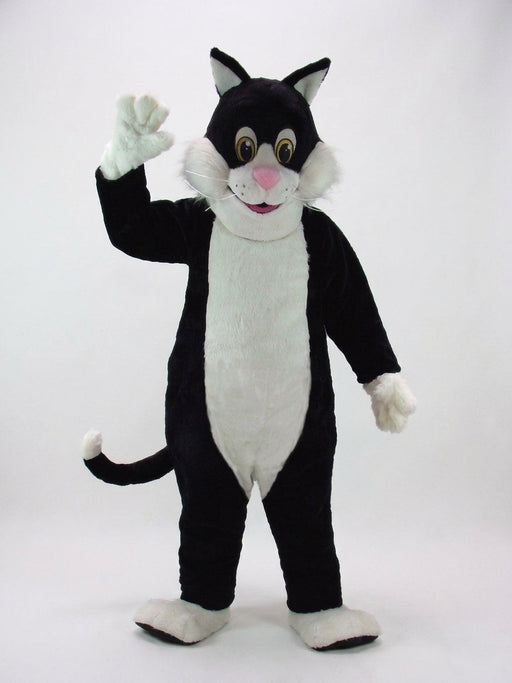 Black Cartoon Cat Mascot Costume - professional mascot costume from The Mascot Store