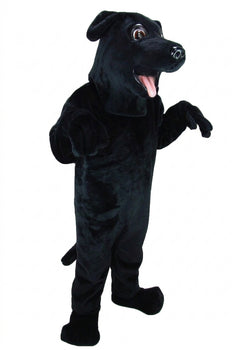 Black Labrador Dog Mascot Costume - professional mascot costume from The Mascot Store