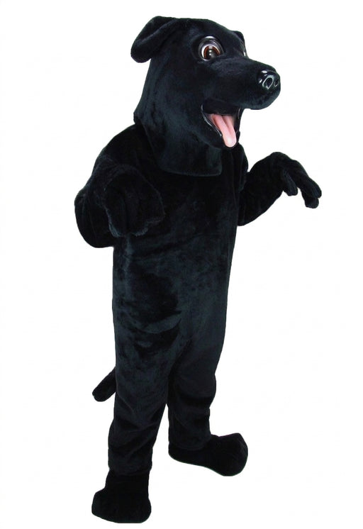 Black Labrador Dog Mascot Costume - professional mascot costume from The Mascot Store
