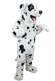 Black Labrador Dog Mascot - Short fur / Dalmatian mascot costume