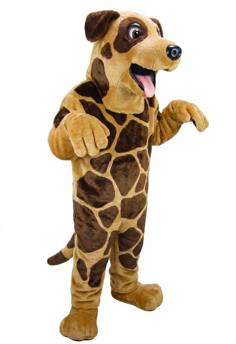 Black Labrador Dog Mascot - Short fur / Giraffe mascot costume