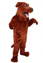 Black Labrador Dog Mascot - Short fur / Rust mascot costume