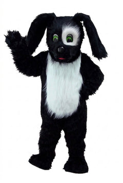 Black Sheepdog Mascot Costume (Thermolite) - professional mascot costume from The Mascot Store