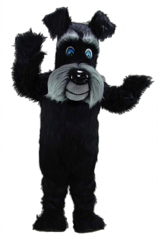 Black Terrier Dog Mascot Costume - professional mascot costume from The Mascot Store