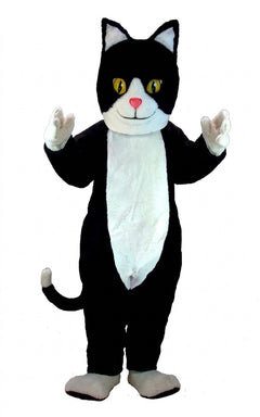 Black & White Cat Mascot Costume (Thermolite) - professional mascot costume from The Mascot Store