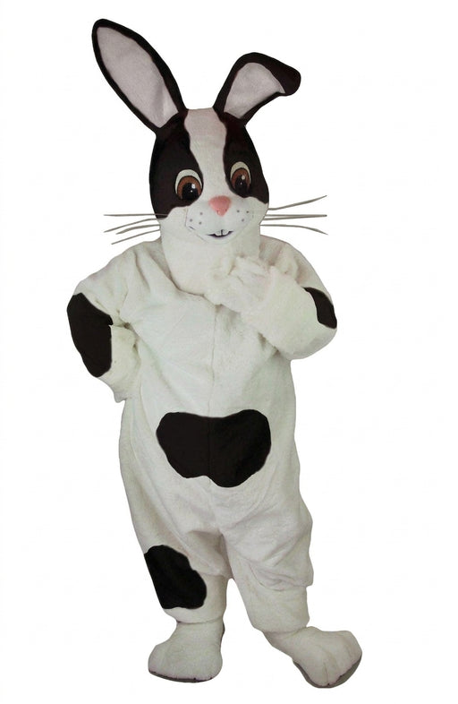 Black & White Rabbit Mascot Costume - professional mascot costume from The Mascot Store