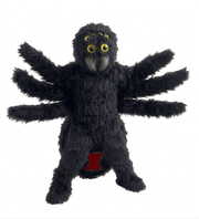 Black Widow Mascot (Thermolite) - Long fur / Black mascot costume