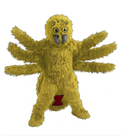 Black Widow Mascot (Thermolite) - Long fur / Yellow mascot costume