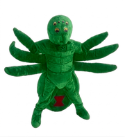Black Widow Mascot (Thermolite) - Short fur / Green mascot costume