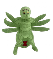 Black Widow Mascot (Thermolite) - Short fur / Lime mascot costume