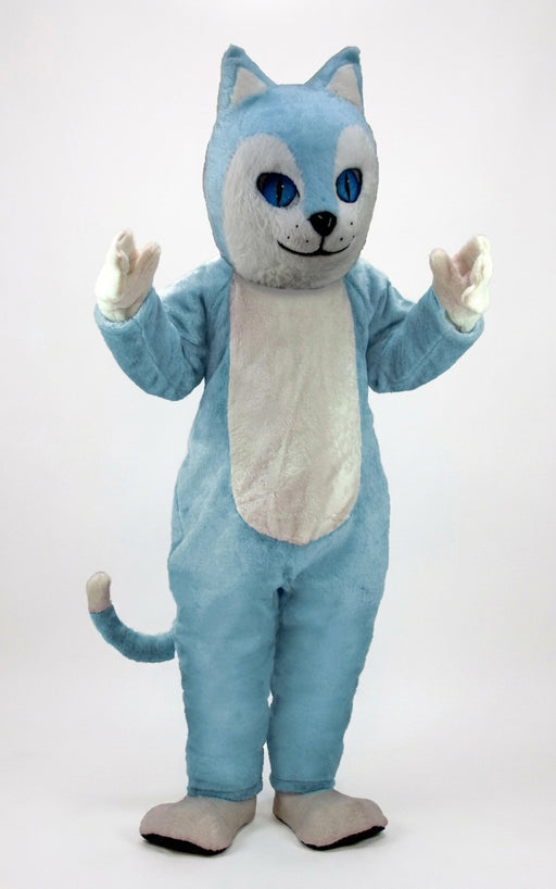Blue Cat Mascot Costume (Thermolite) - professional mascot costume from The Mascot Store