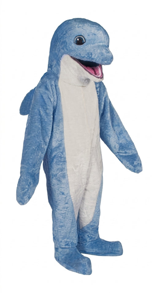 Blue Dolphin Mascot Costume - professional mascot costume from The Mascot Store
