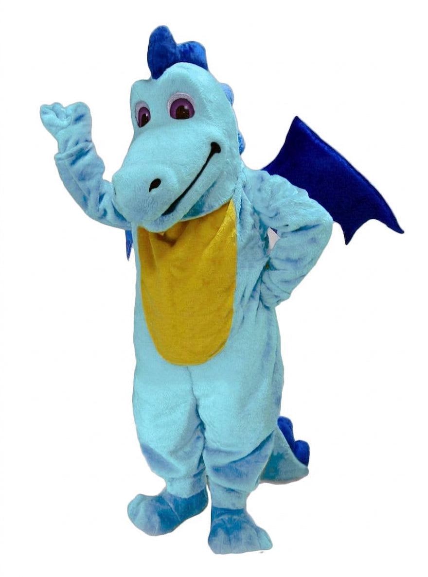 Blue Dragon Mascot Costume - professional mascot costume from The Mascot Store