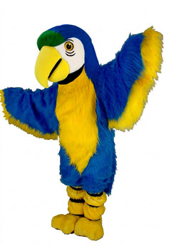 Blue Macaw Bird Mascot Costume (Thermolite) - professional mascot costume from The Mascot Store