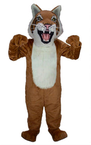 Bobcat Mascot - Medium fur / Brown mascot costume