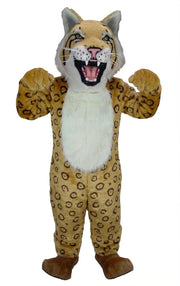 Bobcat Mascot - Short fur / Jaguar mascot costume