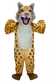 Bobcat Mascot - Short fur / Leopard mascot costume