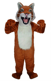 Bobcat Mascot - Short fur / Rust mascot costume