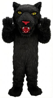 Bobcat Mascot (Thermolite) - Long fur / Black mascot costume