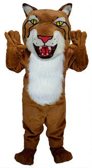Bobcat Mascot (Thermolite) - Medium fur / Brown mascot costume