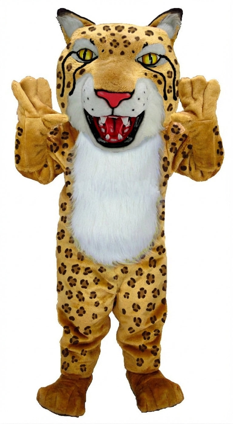 Bobcat Mascot (Thermolite) - Short fur / Leopard mascot costume