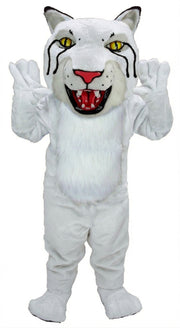 Bobcat Mascot (Thermolite) - Short fur / White mascot costume