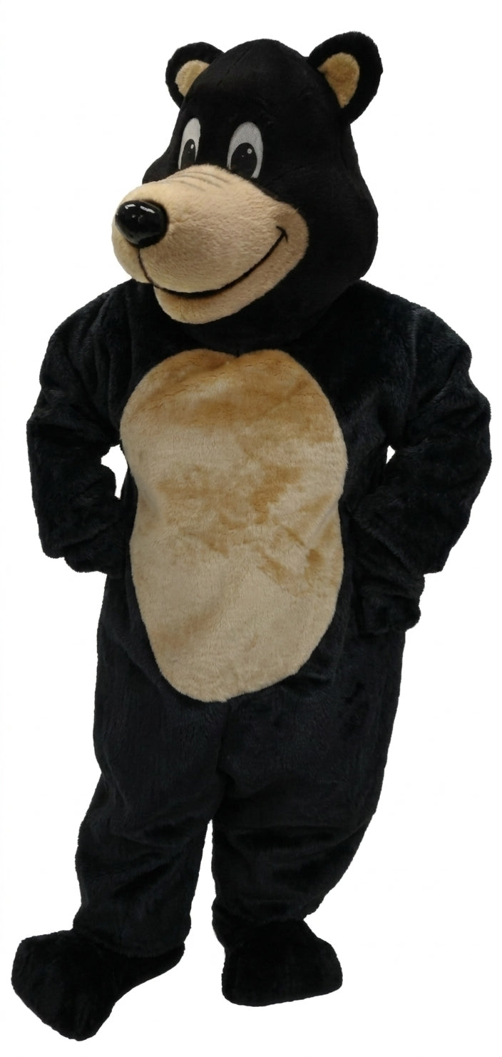 Bongo Black Bear Mascot Costume - professional mascot costume from The Mascot Store