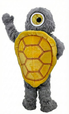 Box Turtle Mascot (Thermolite) - Long fur / Grey mascot costume